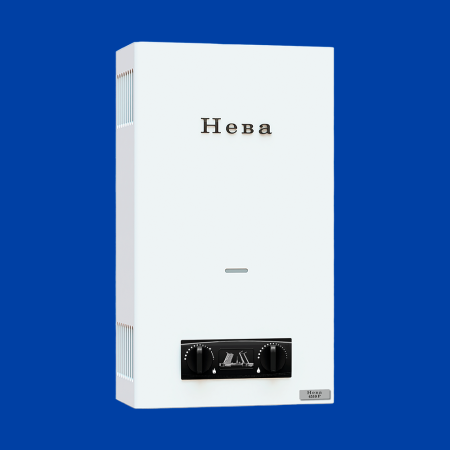 НЕВА 4510P с пьезорозжигом колонка газовая (водонагреватель проточный) 